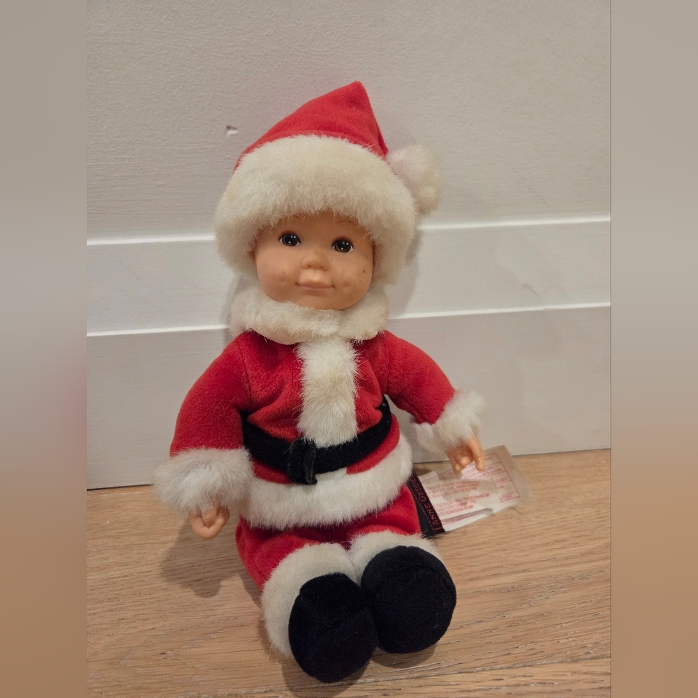 ANNE GEDDES | Vintage 1998 Baby Santa